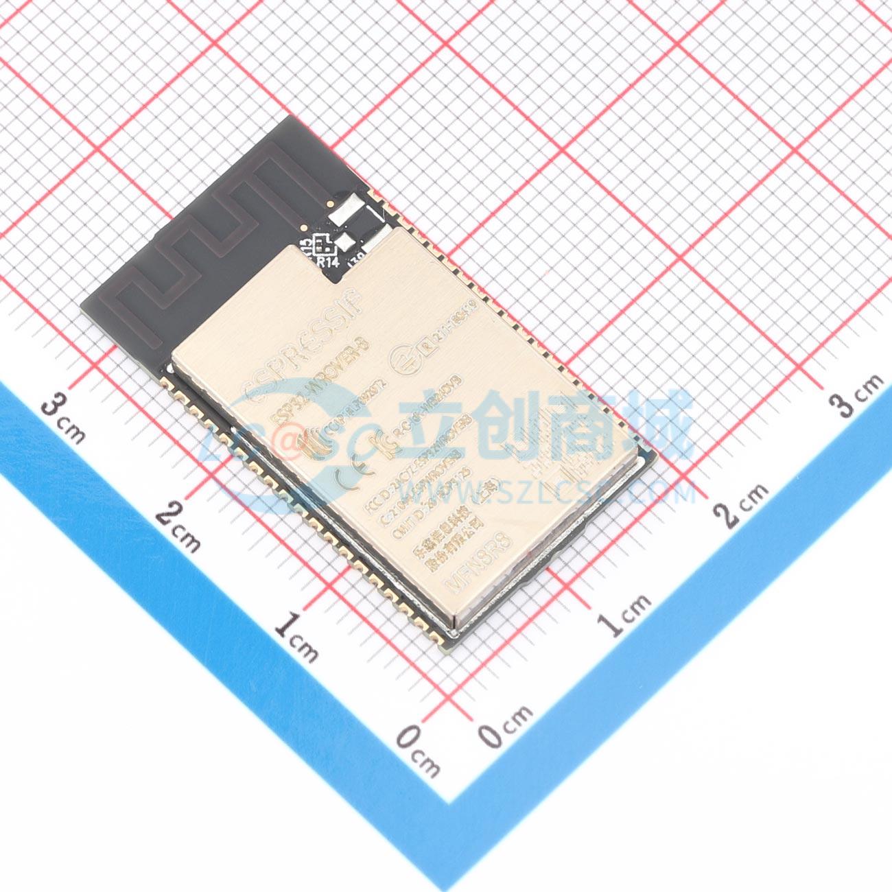 Smart Home Esp32 - 3pcs ESP32-WROVER-B-N8R8 SMD 31.4x18mm ESP32-DOWD Bluetooth4.2