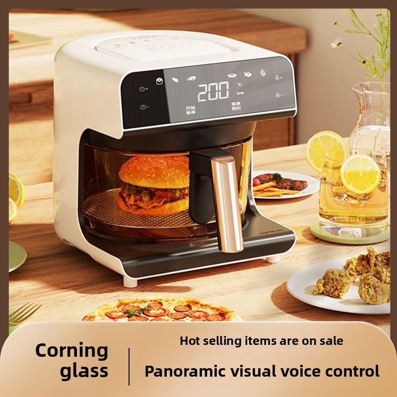 Smart Home Oven - Fritadeira de ar visual, temporizador inteligente