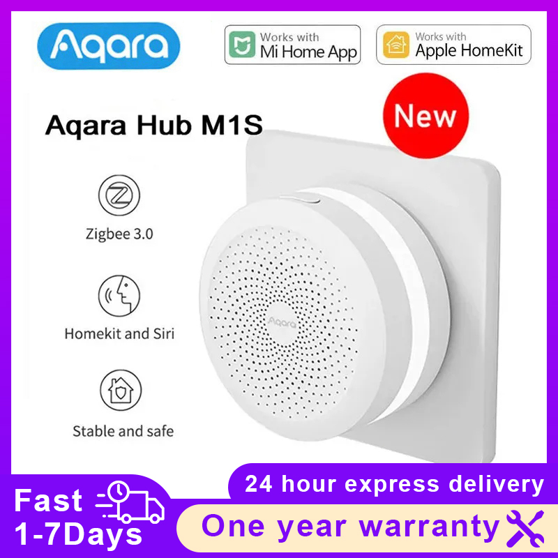 Smart Home Xiaomi Kit - Aqara hub inteligente m1s gateway sem