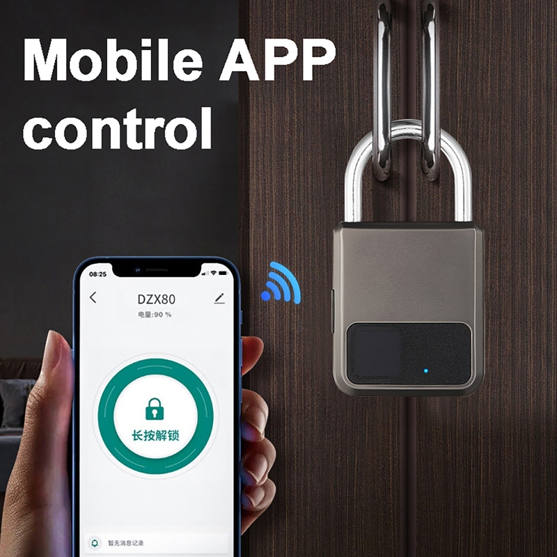 Smart Door Lock - Tuya cadeado inteligente com 20 números,