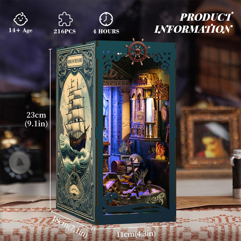 Smart Home Package - Quebra-Cabeça 3D de Madeira DIY: Mini