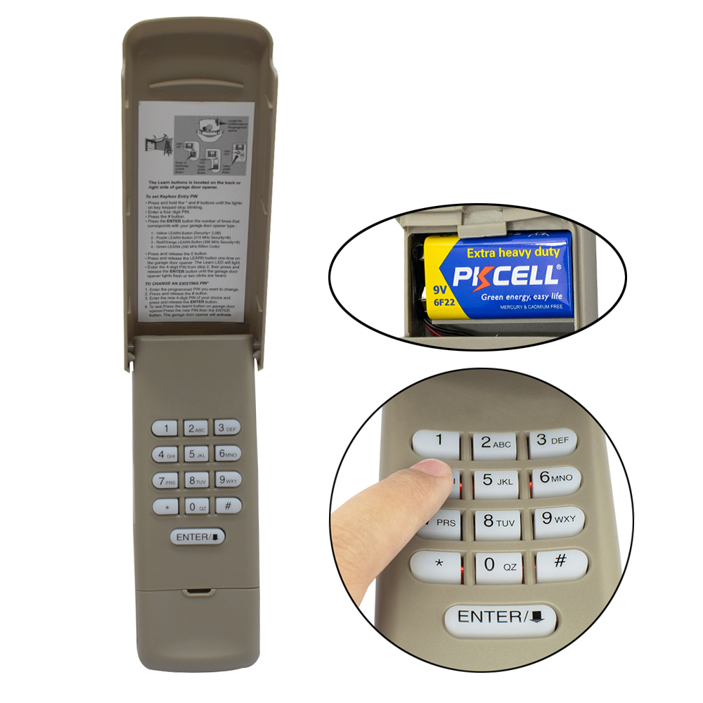 Smart Home Villa - Teclado sem fio para o abridor