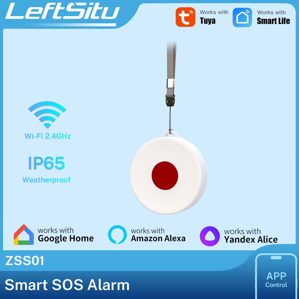 Smart Home Zigbee - Botão Inteligente Tuya ZigBee IP65, Interruptor