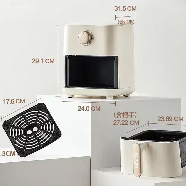 Smart Home Oven - Fritadeira de ar de grande capacidade,