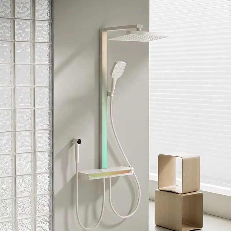 Smart Home - Conjunto de Chuveiro Digital de Latão