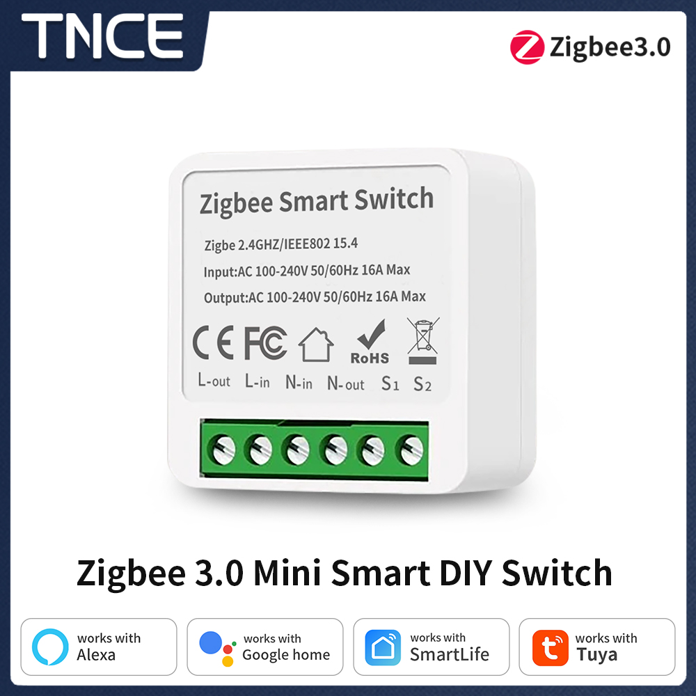 Smart Home Google - Módulo de Interruptor Inteligente TNCE Tuya