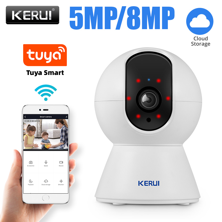 Smart Home Windows App - Kerui 8mp/5mp 4k wifi câmera ip