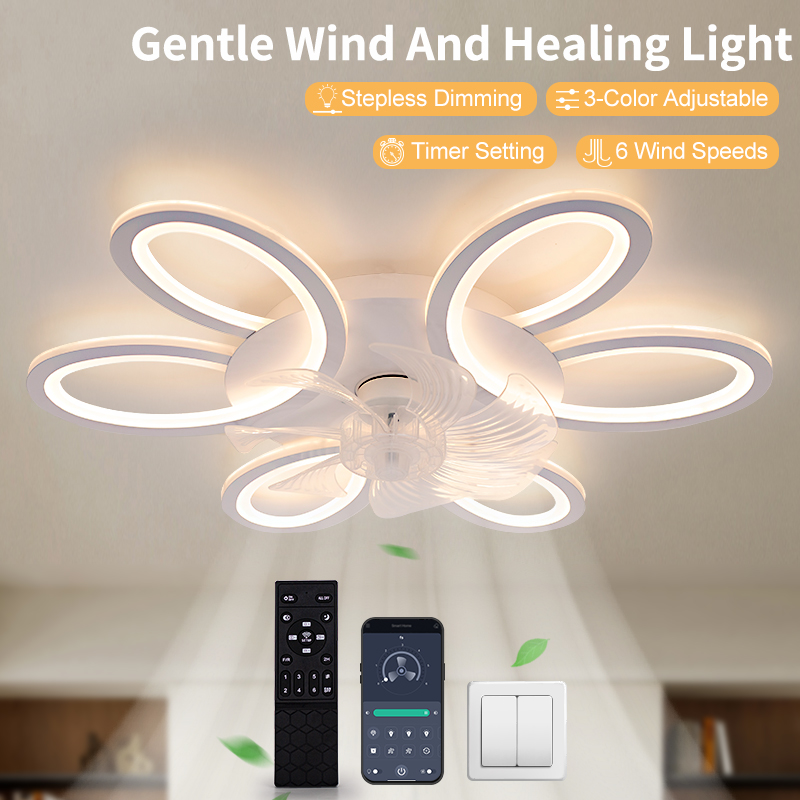 Smart Ceiling Fan - Ventilador de teto com luzes 25,83