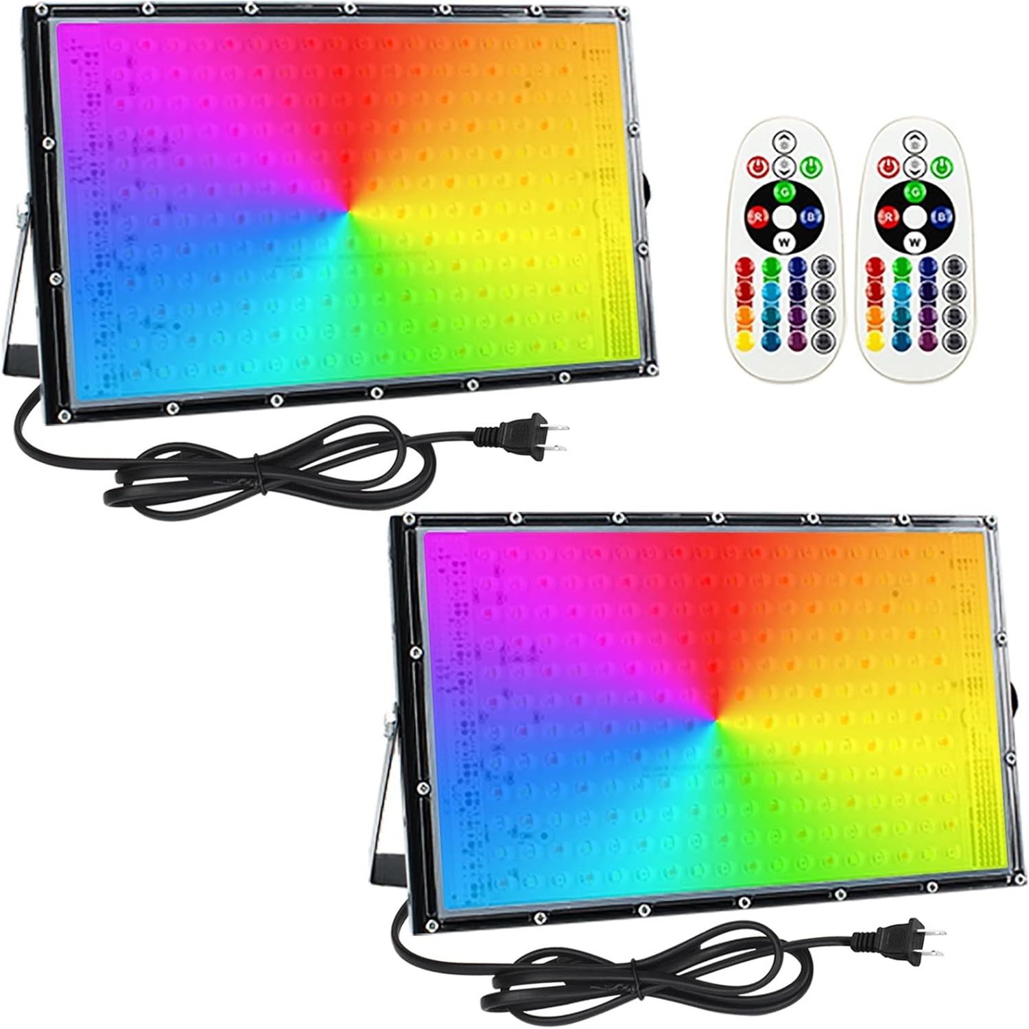 Smart Home Package - 2 pacotes de holofote RGB de