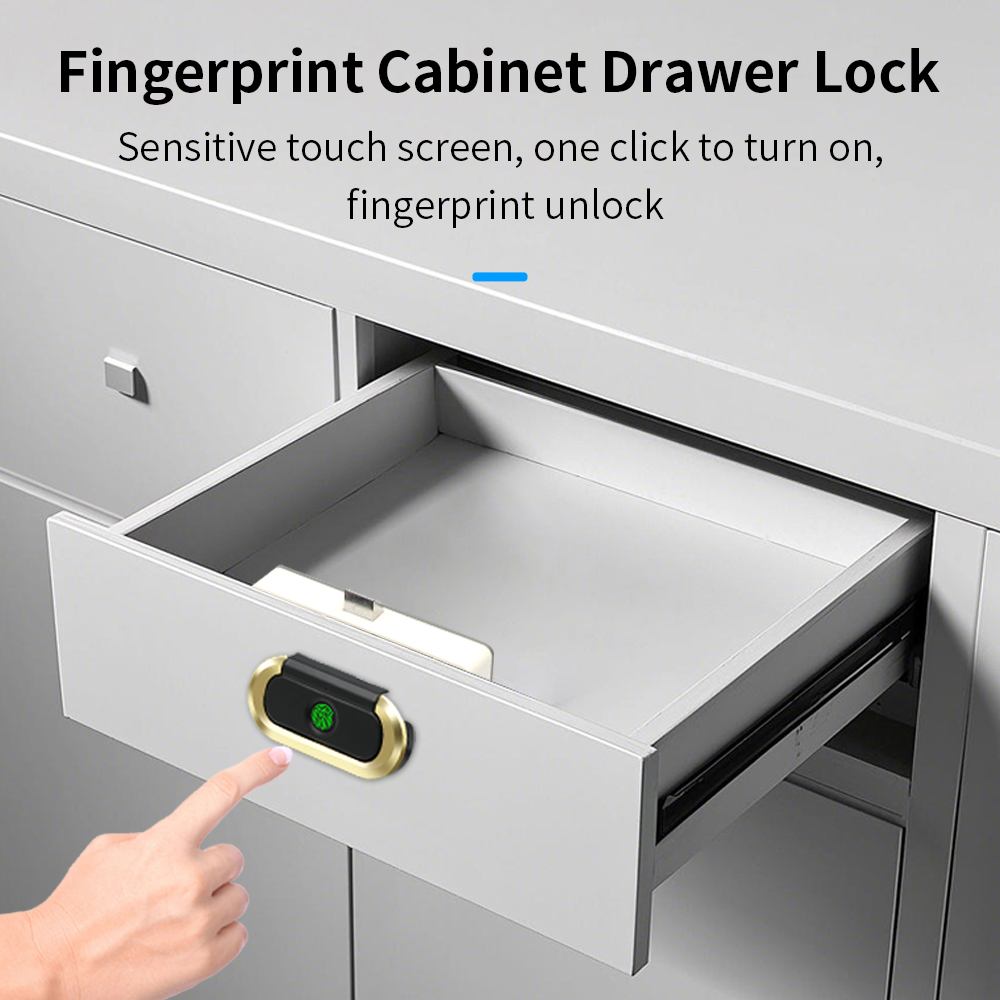 Smart Door Lock - Fechadura biométrica de impressão digital, anti-roubo,