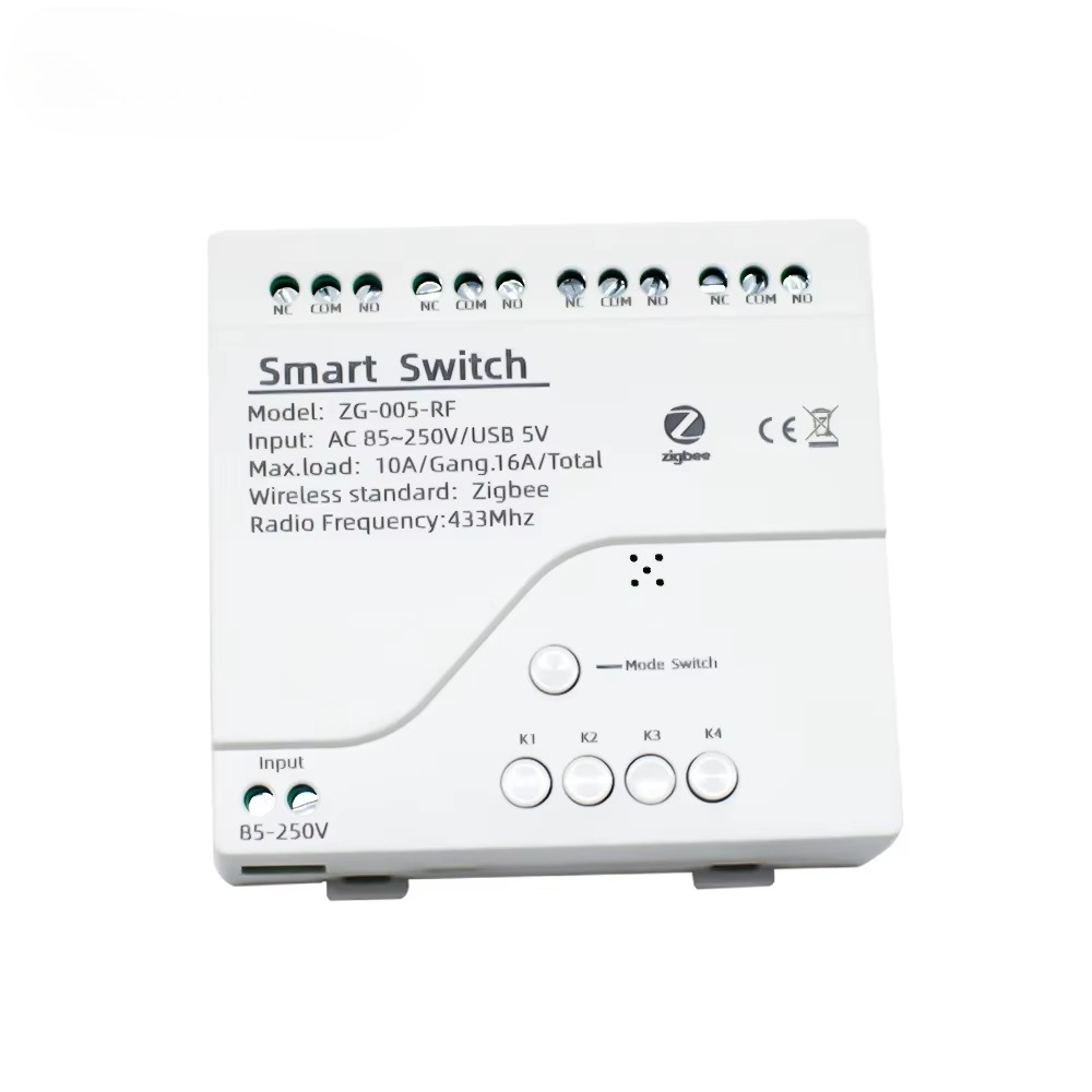 Smart Home Zigbee - Módulo de Relé Tuya 4 Canais