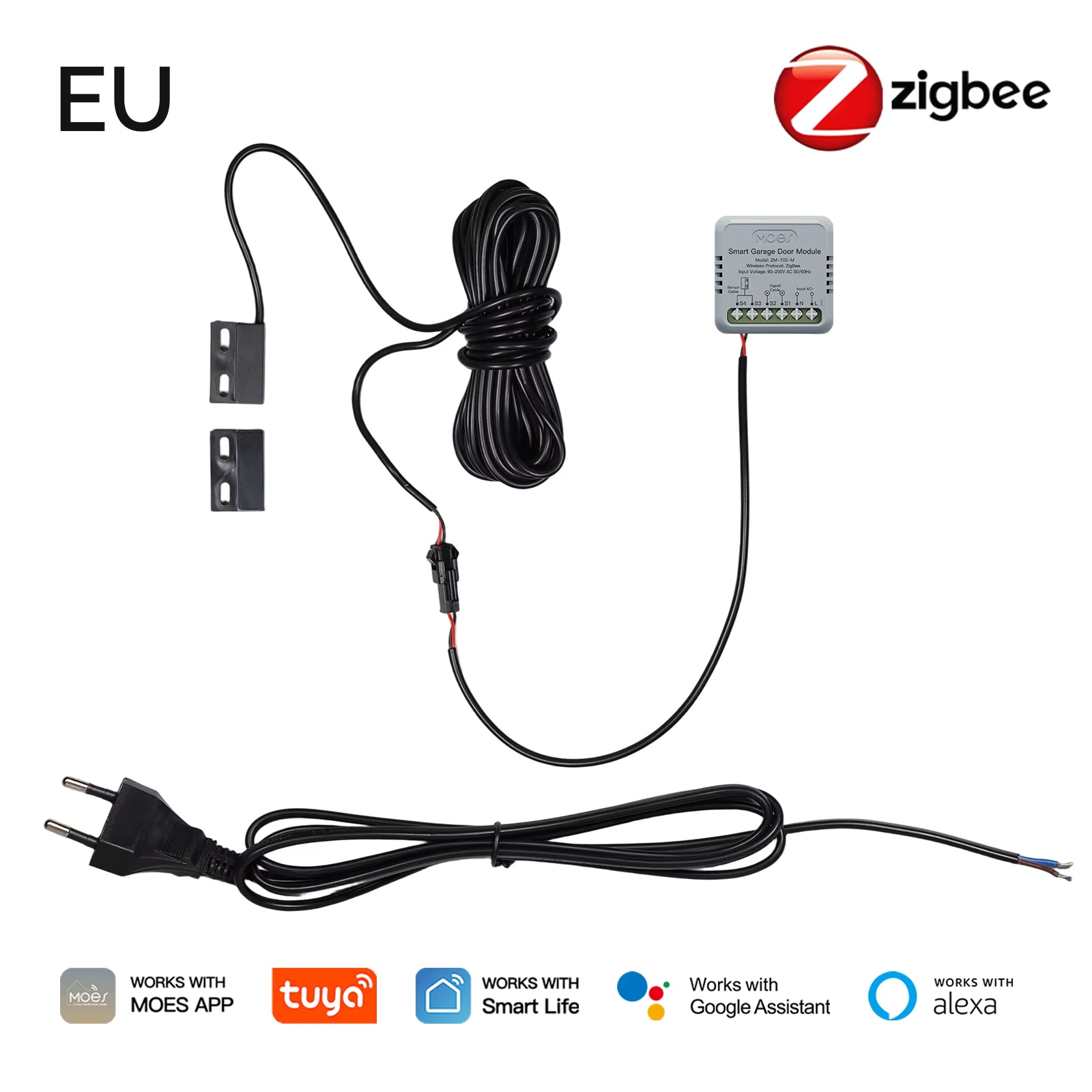Smart Home Voice Assistant - Módulo Controlador de Porta de Garagem