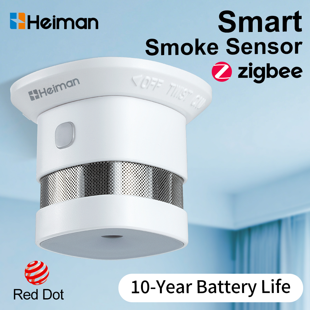 Smart Smoke Detector - Detector de fumaça HEIMAN Zigbee –