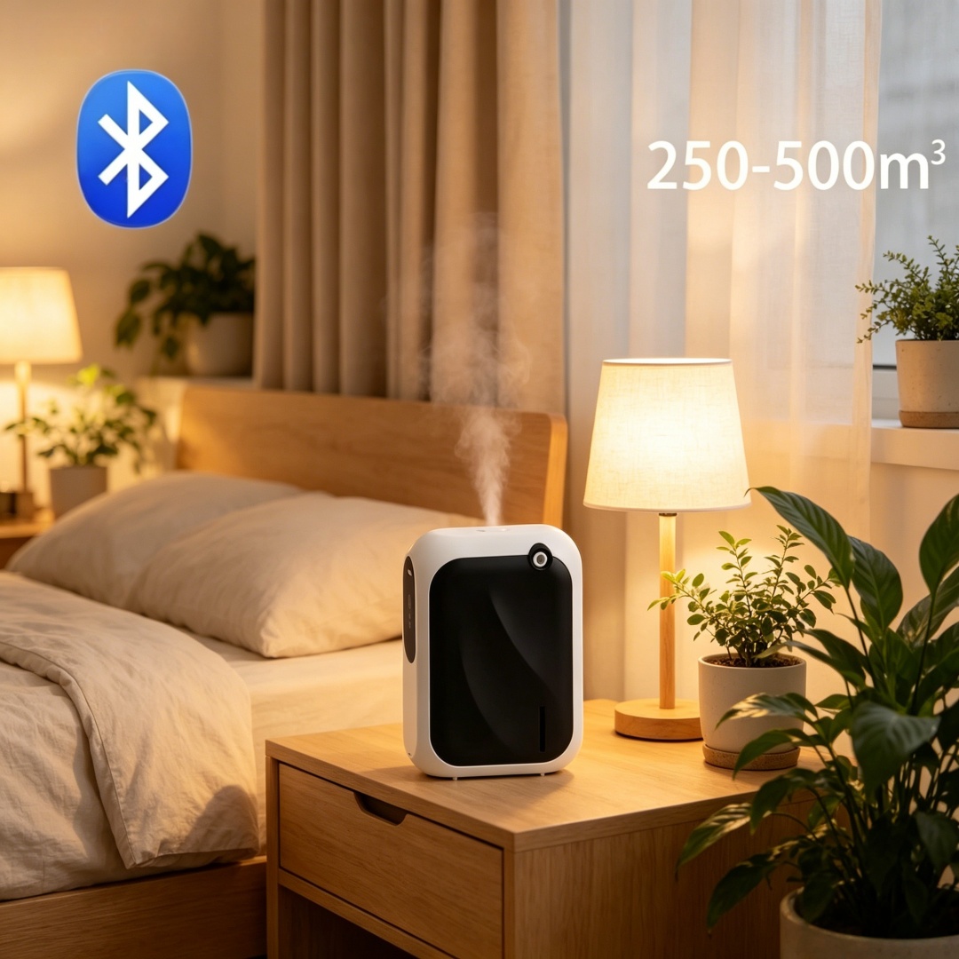Smart Home Fragrance Diffuser - Difusor de Aroma Inteligente Bluetooth JQNING,