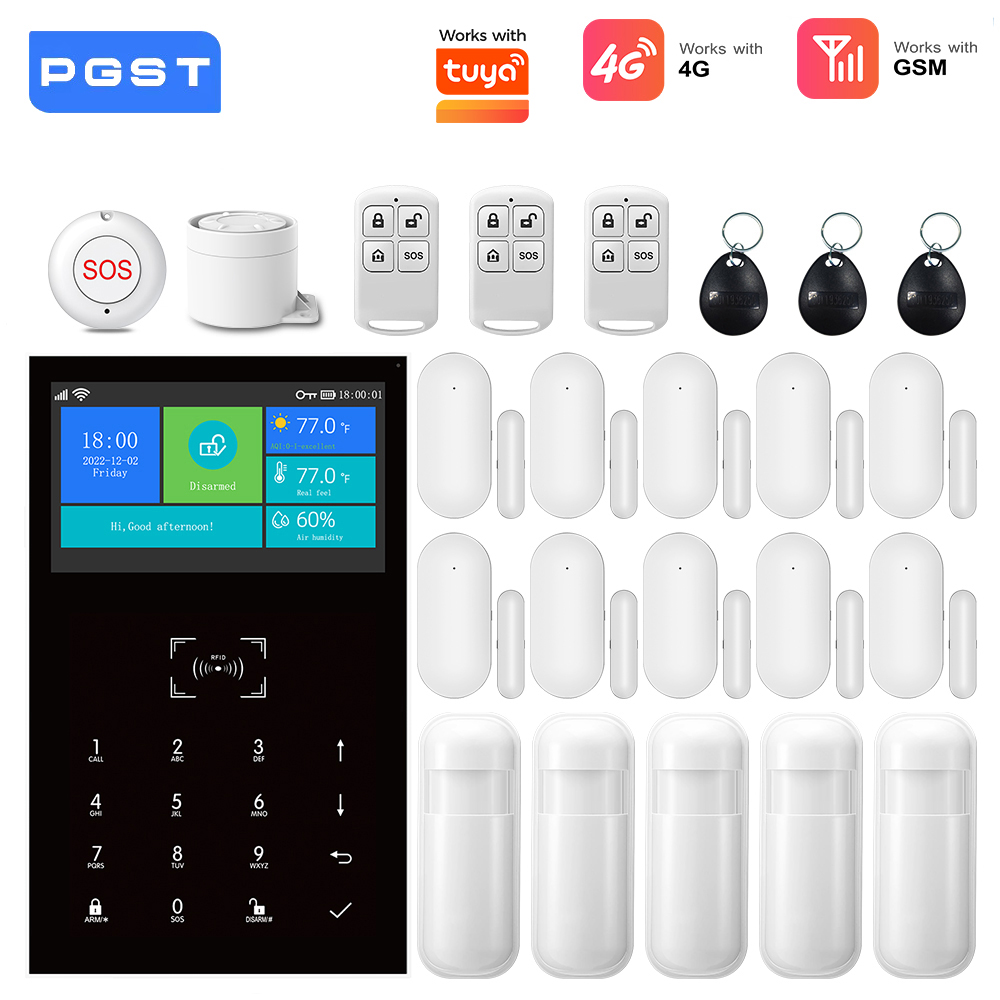 Smart Home Demo Kit - Sistema de Alarme 4G GSM WiFi