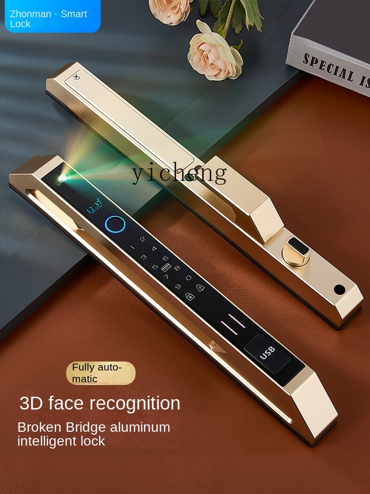 Smart Door Lock - Fechadura Inteligente de Alumínio com Reconhecimento