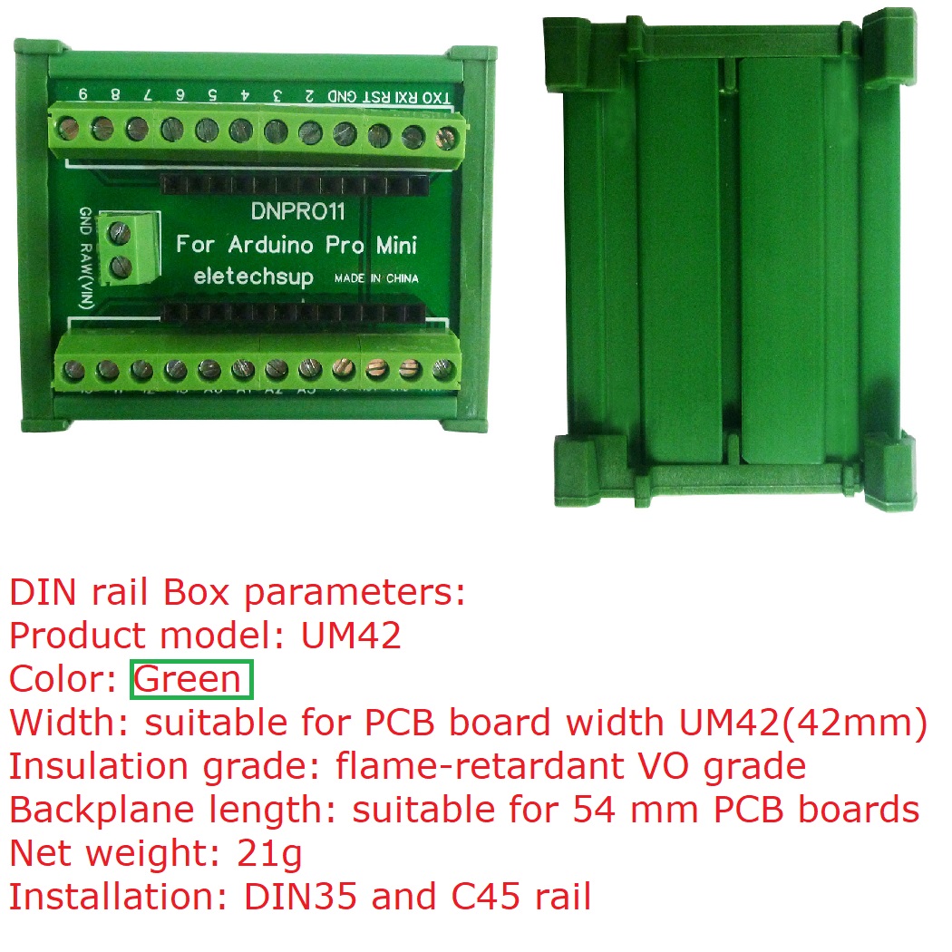 Smart Home Box - Bloco Terminal Módulo Adaptador para Arduino