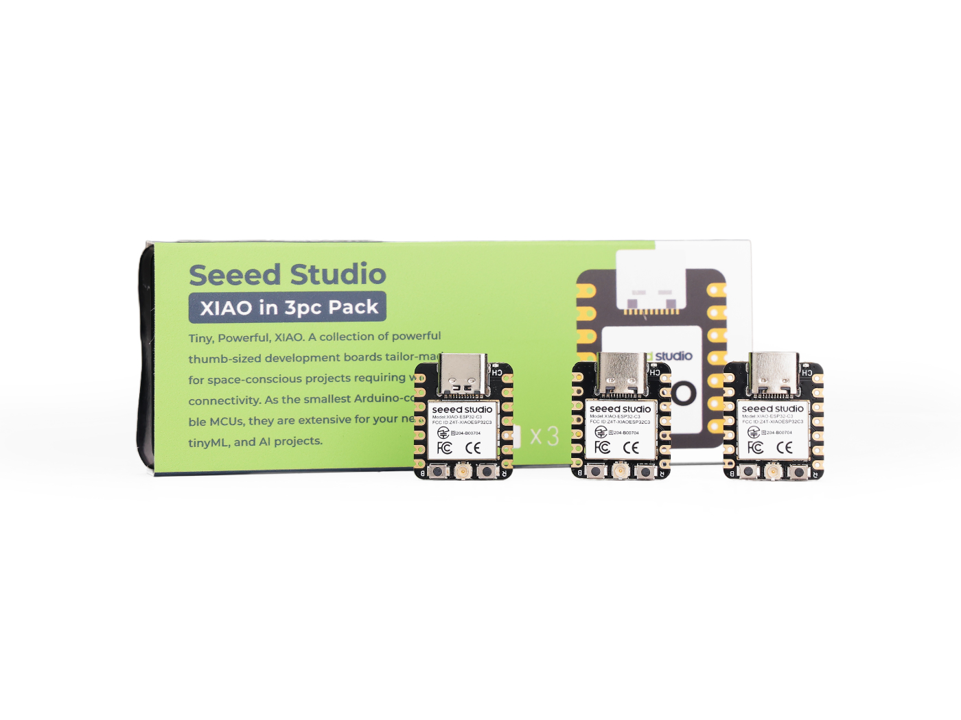 3 PCS Pacote XIAO ESP32C3 Mini - Smart Home Esp32 avaliação e preço