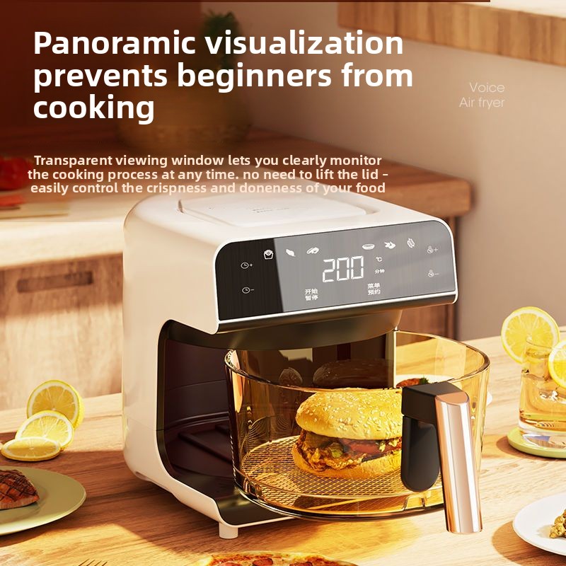 Fritadeira de ar visual, tempo - Smart Home Oven avaliação e preço
