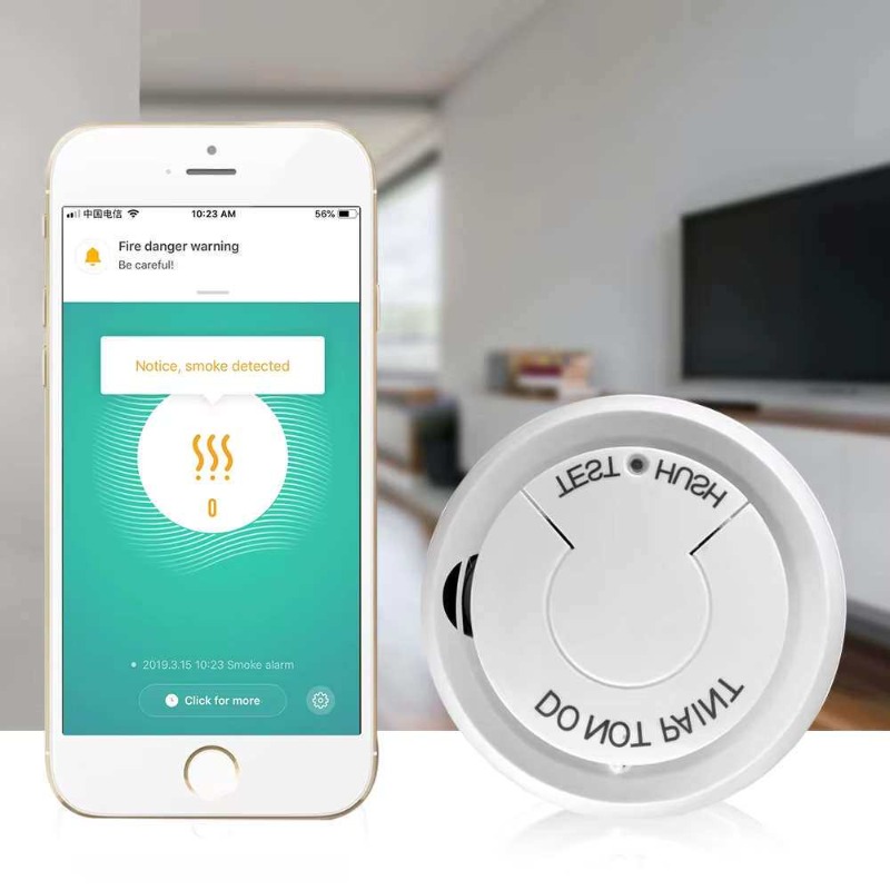 Detector de Fumaça Inteligente - Smart Smoke Detector avaliação e preço