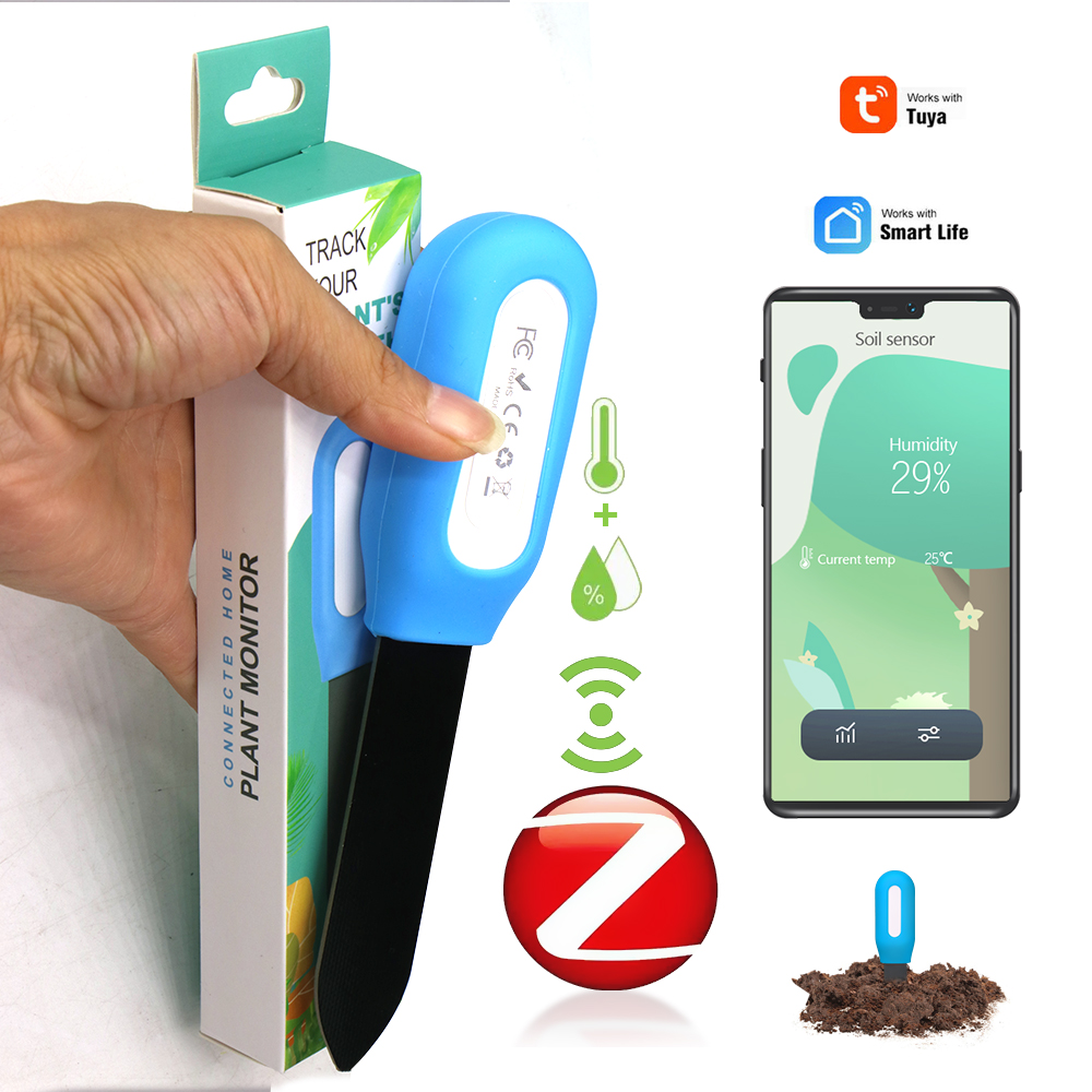 Sensor inteligente de solo zig - Smart Home Zigbee avaliação e preço