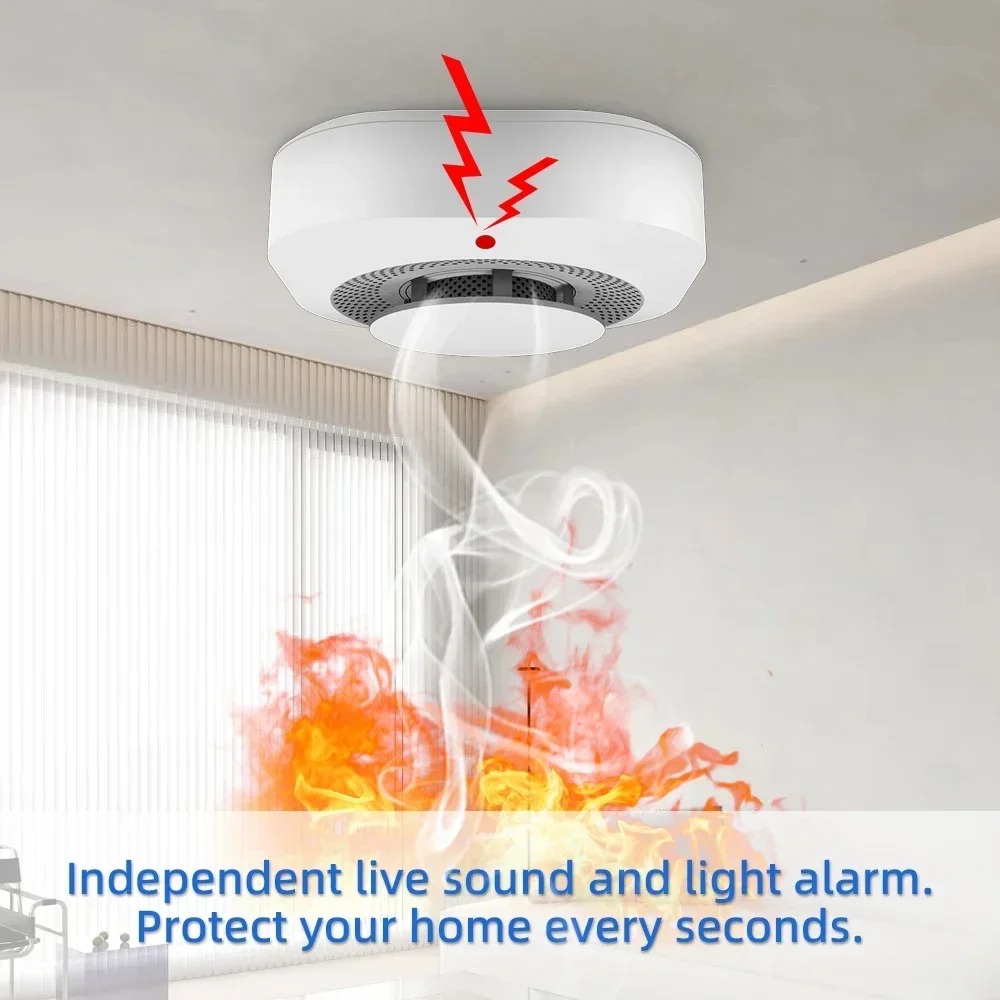 Detector de Fumaça e Incêndio  - Smart Smoke Detector avaliação e preço