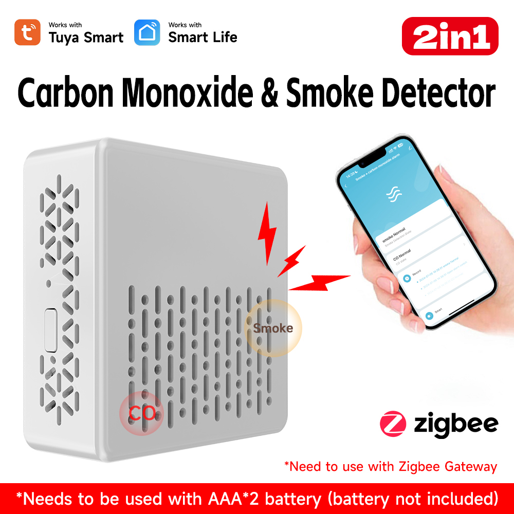 Detector de Fumaça e Monóxido  - Smart Smoke Detector avaliação e preço