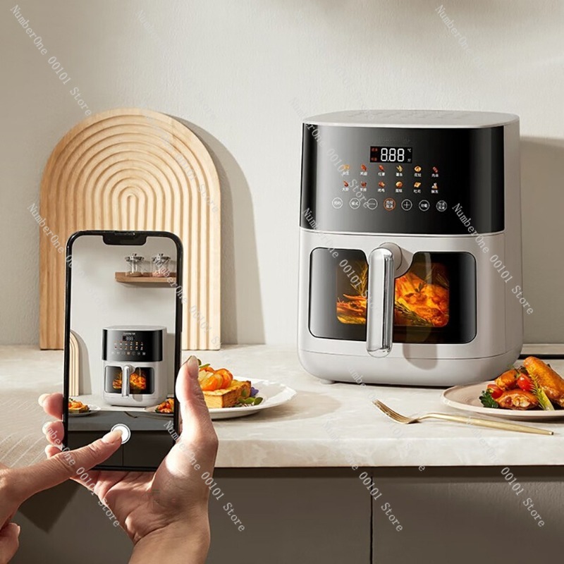 Fritadeira a Ar Visível para C - Smart Home Oven avaliação e preço