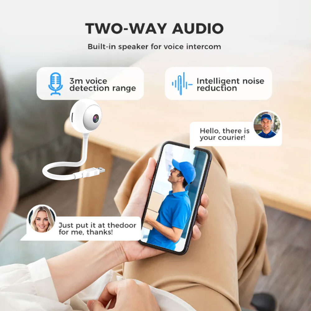 Câmera Mini WiFi TUYA App, Web - Smart Home Windows App avaliação e preço