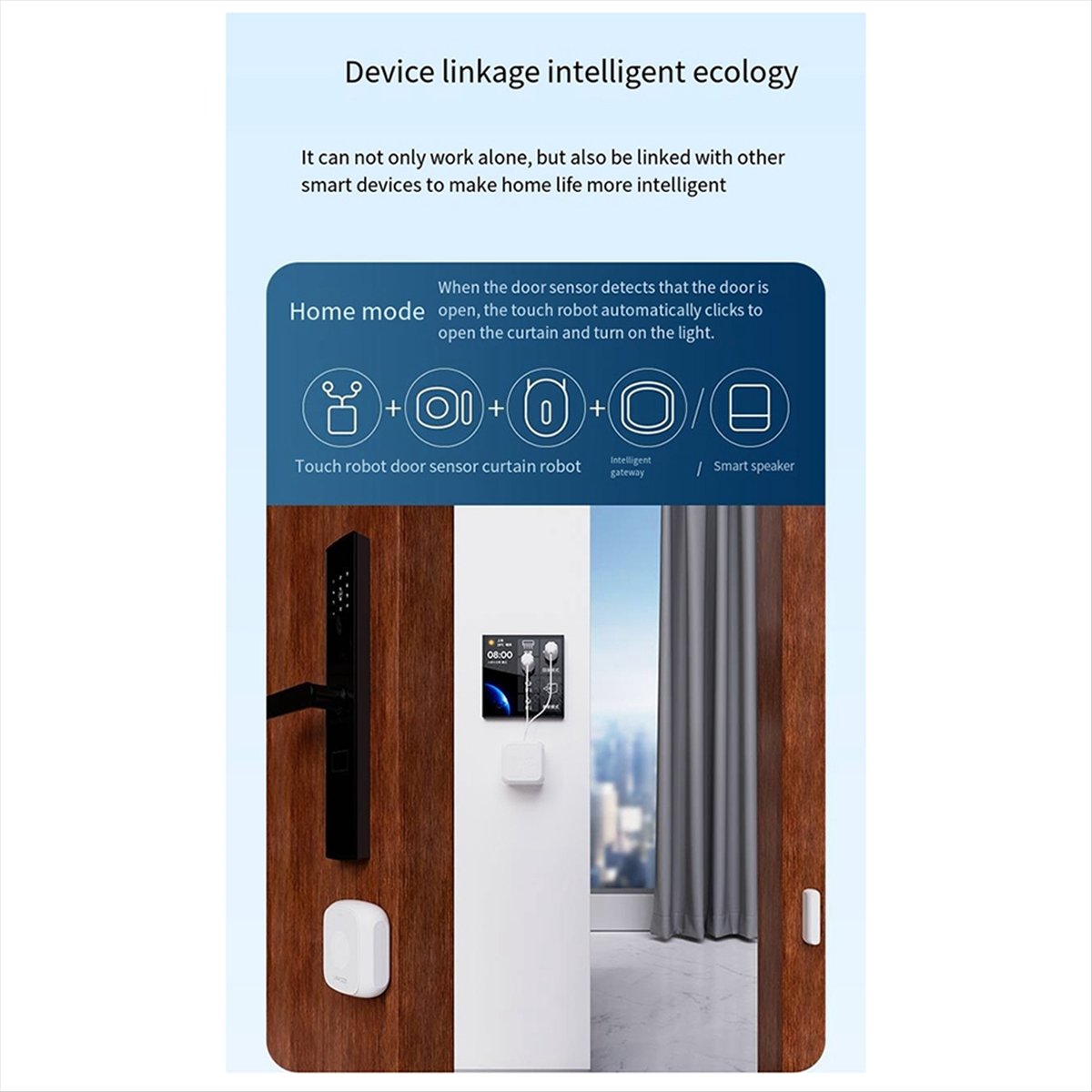 Baobao-nova malha inteligente  - Smart Home Voice Assistant avaliação e preço