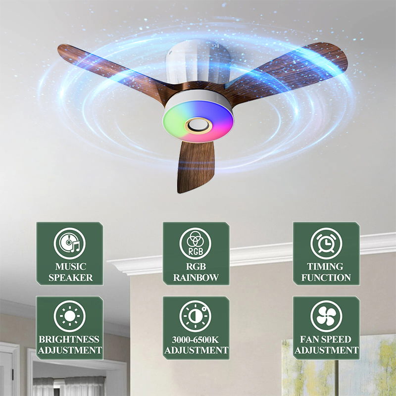Ventilador de teto inteligente - Smart Ceiling Fan avaliação e preço