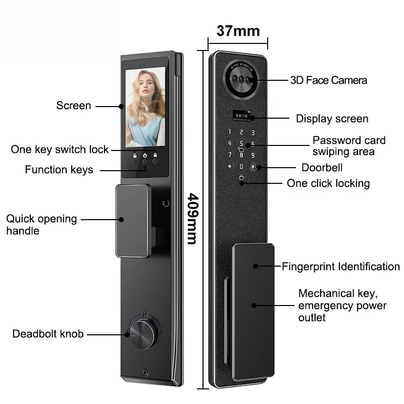 Fechadura inteligente tuya wif - Smart Door Lock avaliação e preço