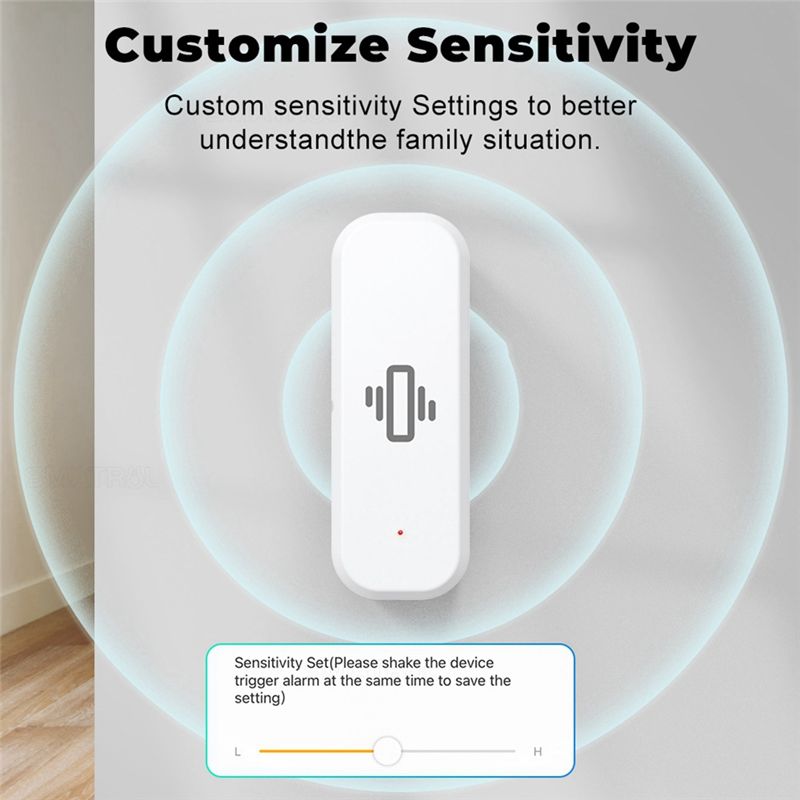 Sensor de Vibração Inteligente - Smart Home Notifications avaliação e preço