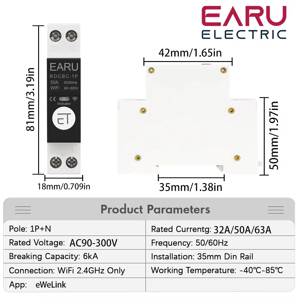 1 p trilho din interruptor de  - Smart Home Demo Kit avaliação e preço