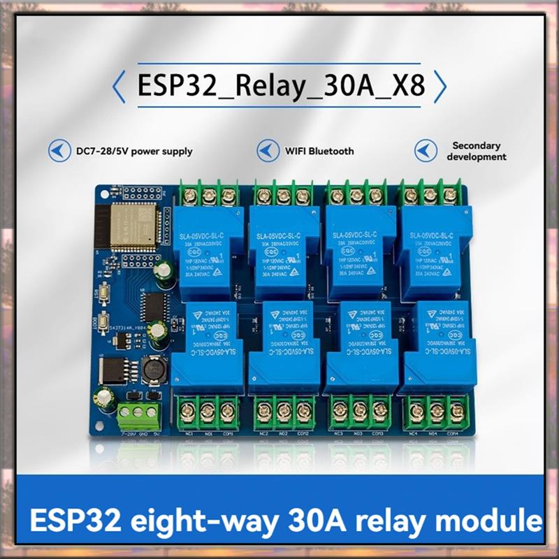 BAAZ Módulo de relé de 8 canai - Smart Home Esp32 avaliação e preço