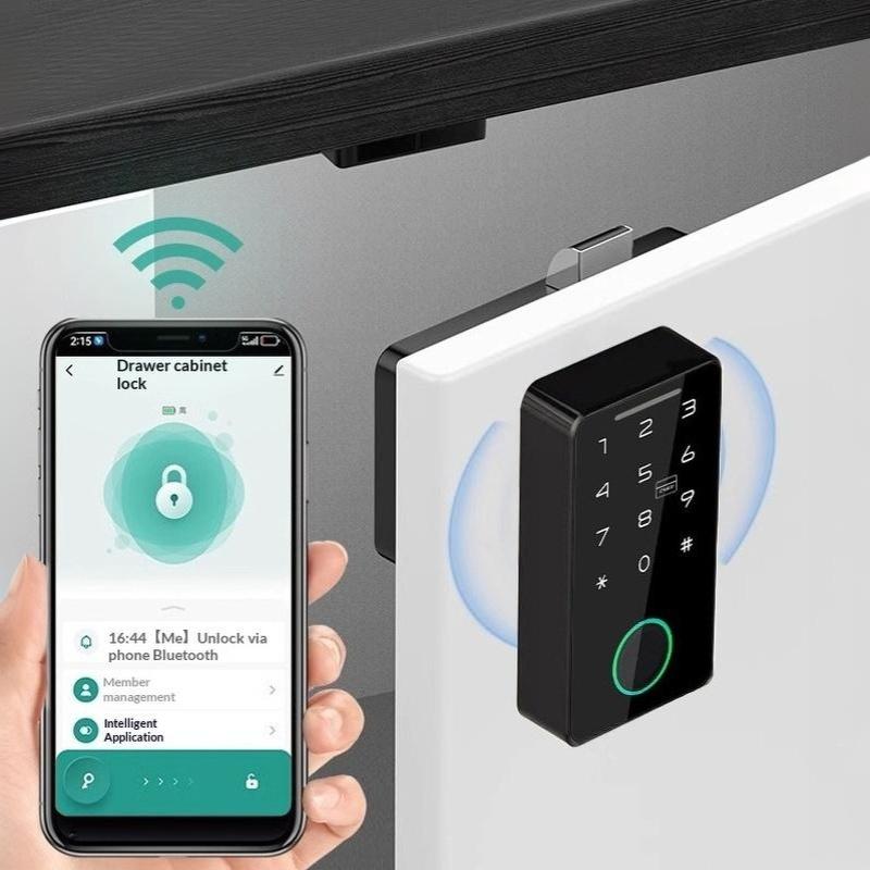 1 Peça Fechadura Inteligente c - Smart Door Lock avaliação e preço