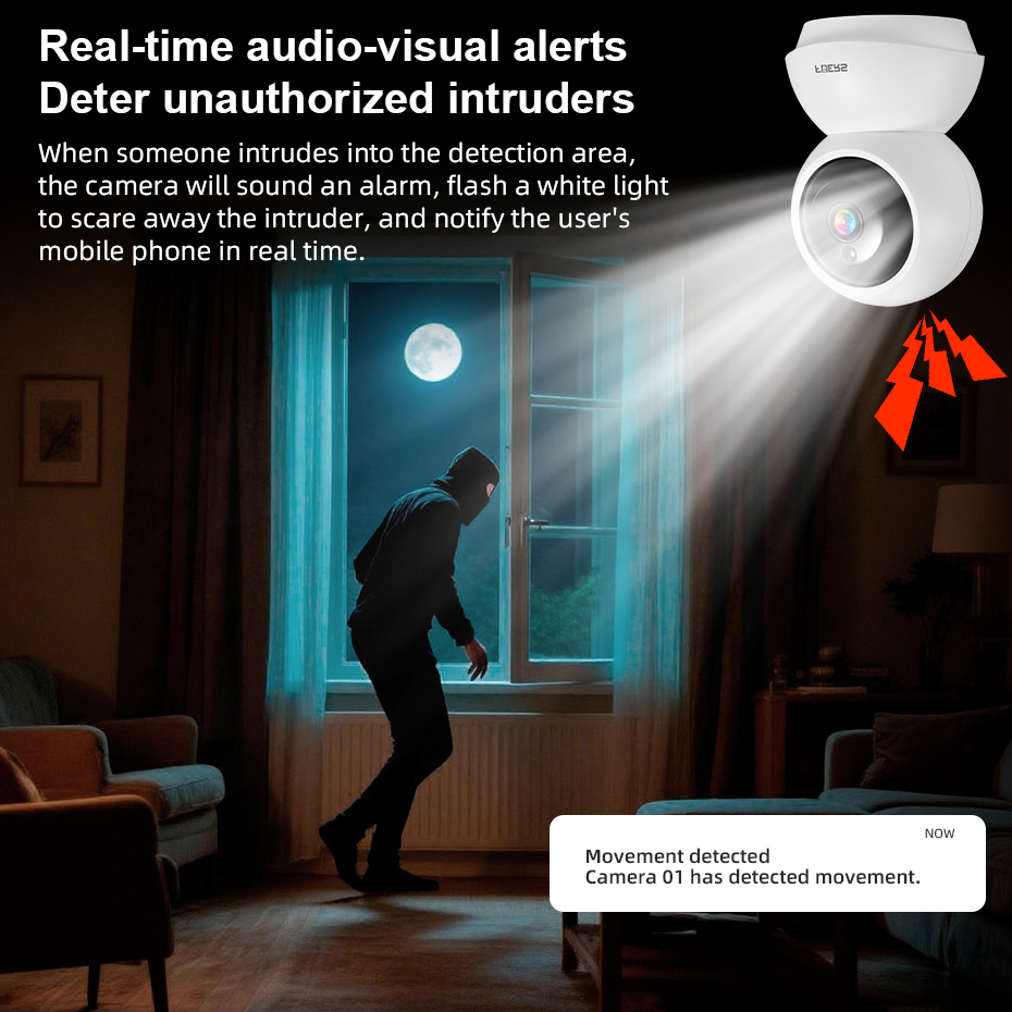 Câmera WiFi Fuers 5MP para Cas - Smart Home Windows App avaliação e preço