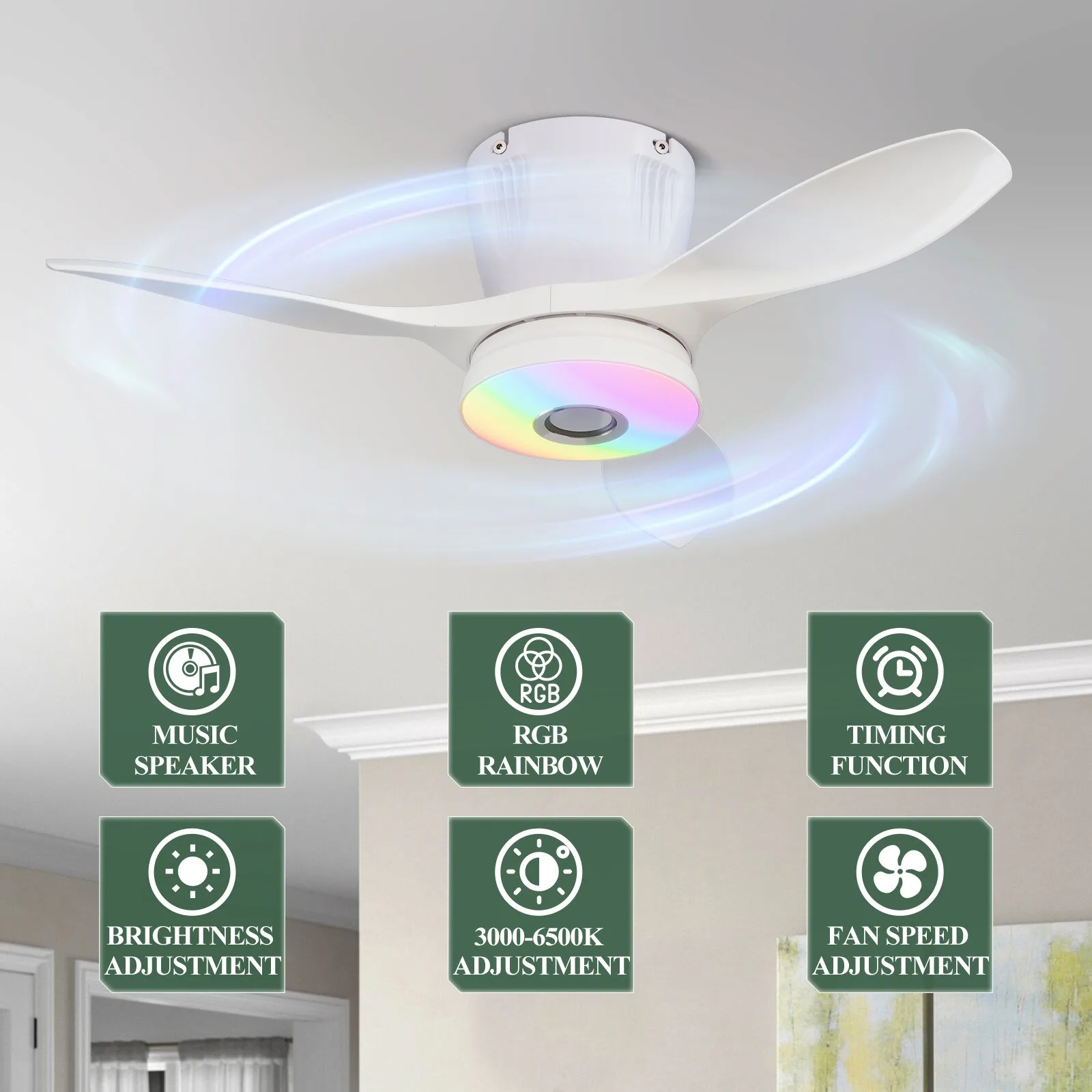 Ventilador de Teto Inteligente - Smart Ceiling Fan avaliação e preço