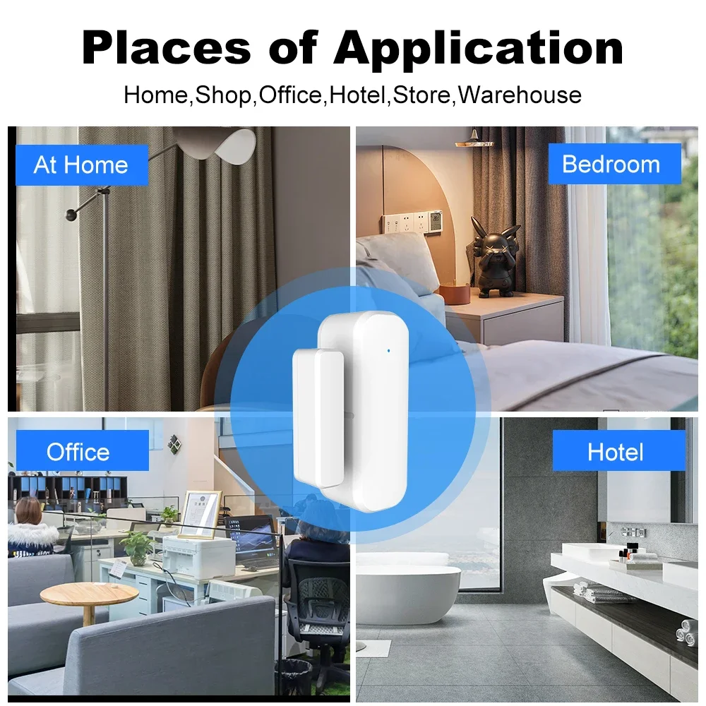 Sensor de Porta/Janela Sem Fio - Smart Home Notifications avaliação e preço