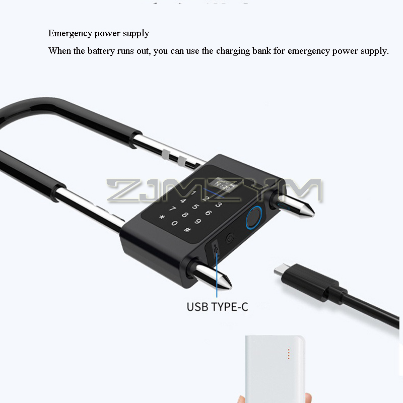 Fechadura eletrônica tipo u co - Smart Door Lock avaliação e preço