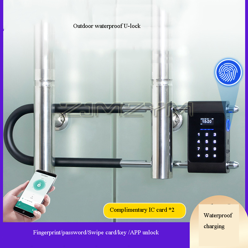 Fechadura eletrônica tipo u co - Smart Door Lock avaliação e preço