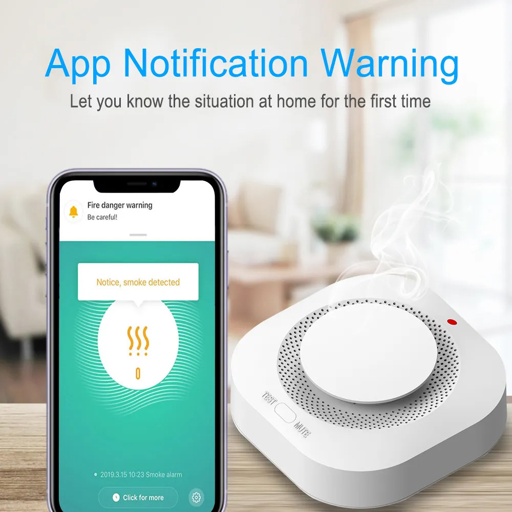 Detector de Fumaça Inteligente - Smart Smoke Detector avaliação e preço