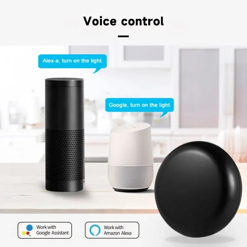 Tuya wifi ir controle remoto c - Smart Home Voice Assistant avaliação e preço