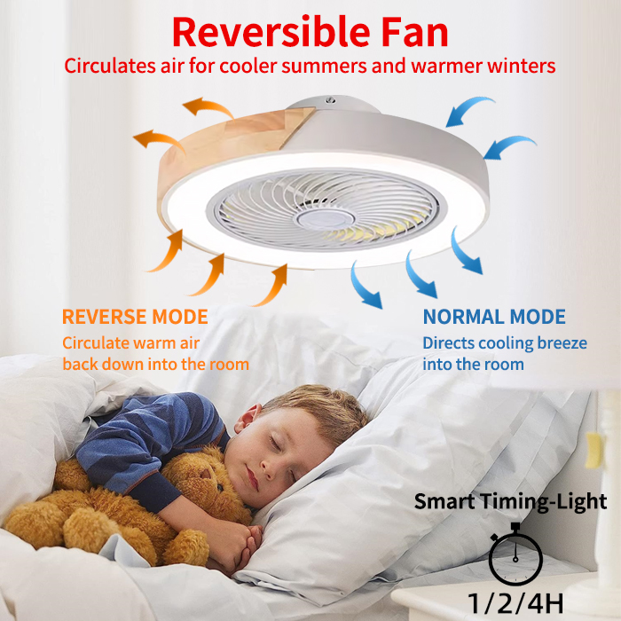 Bedroom ceiling fan light, int - Smart Ceiling Fan avaliação e preço