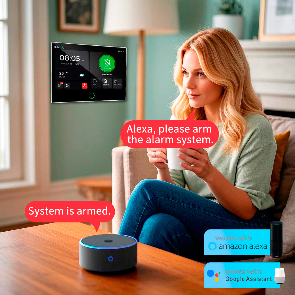 Kerui novo alarme doméstico se - Smart Home Package avaliação e preço