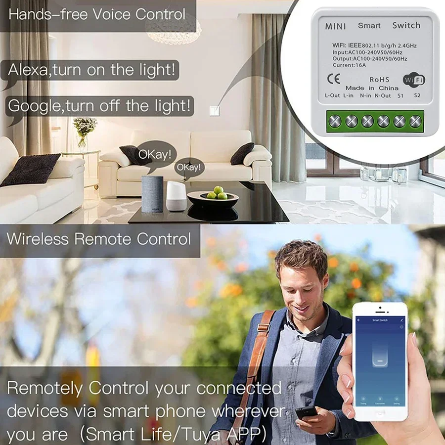 Módulo de Interruptor Intelige - Smart Home Google avaliação e preço