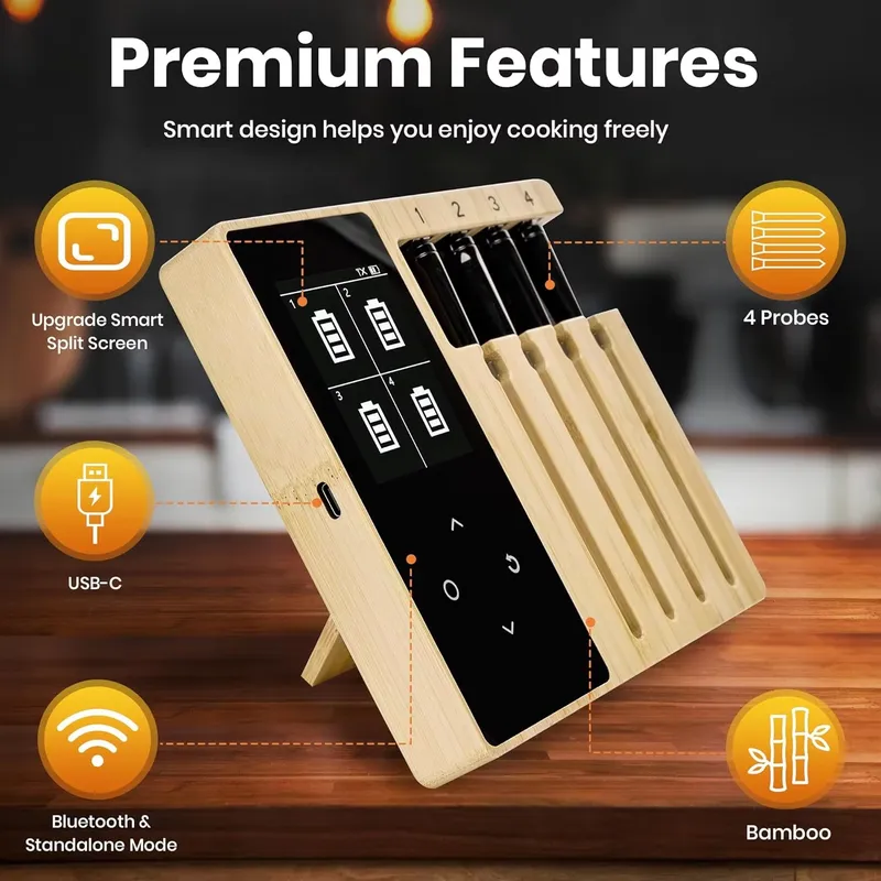 【CHIMU HOME】Termômetro de Carn - Smart Home Oven avaliação e preço