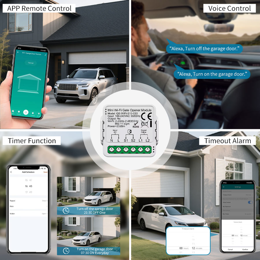 Controlador de Abertura de Por - Smart Home Villa avaliação e preço
