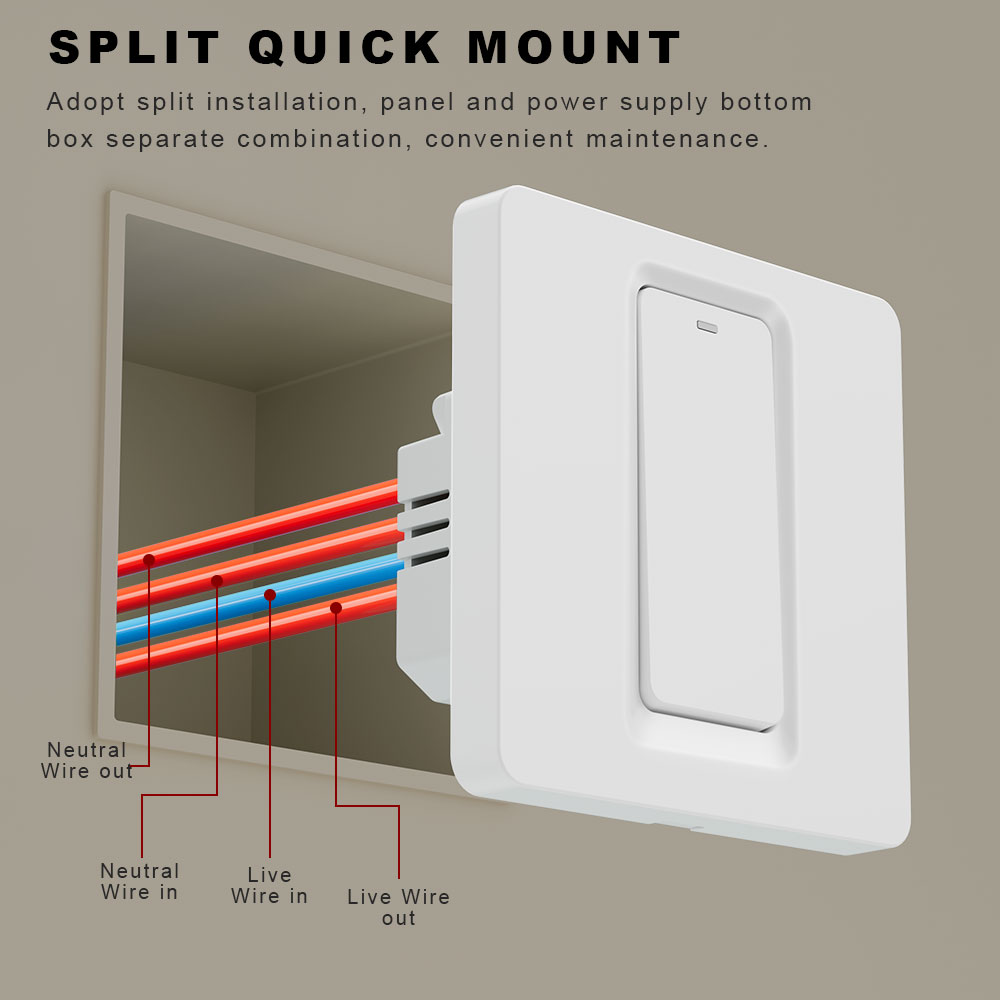 Interruptor inteligente de aqu - Smart Home Google avaliação e preço