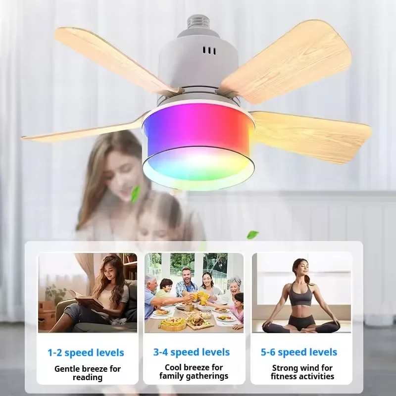 Lâmpadas de ventilador de teto - Smart Ceiling Fan avaliação e preço